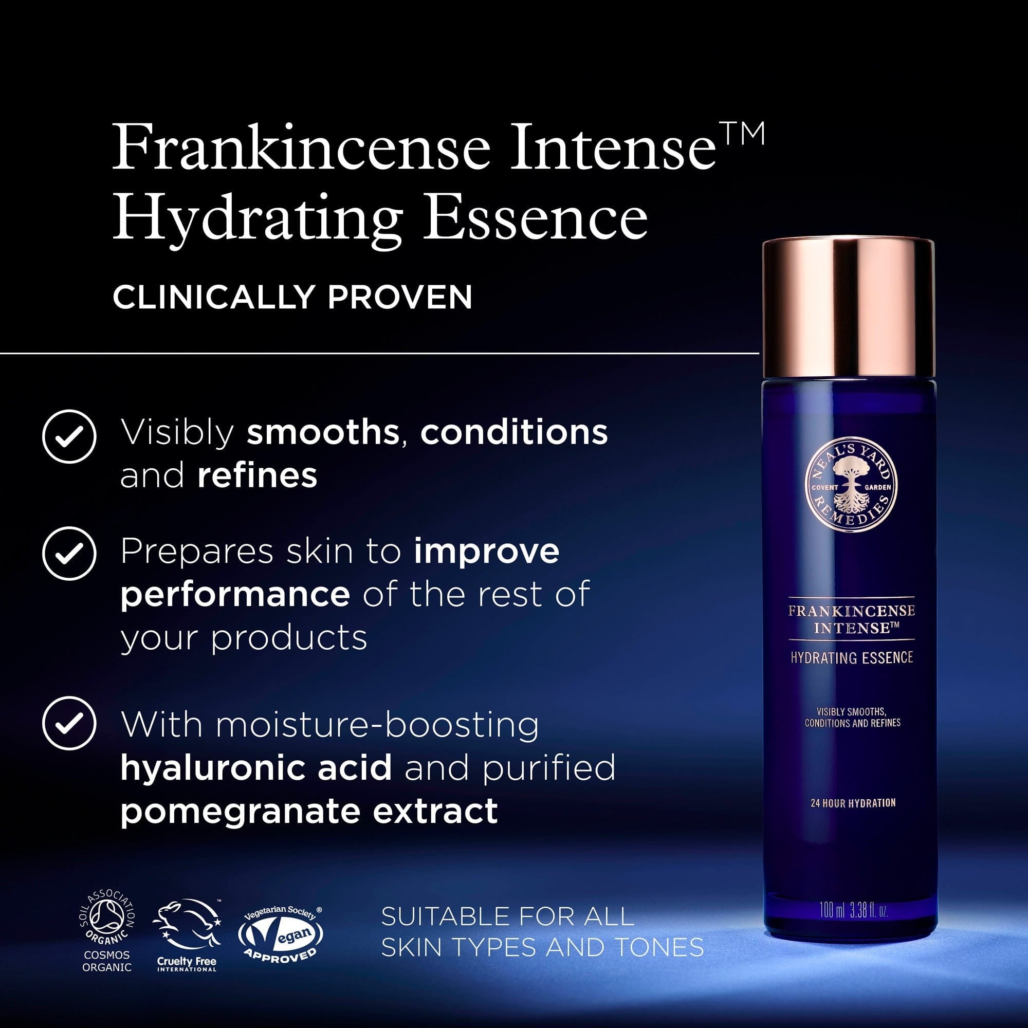 Frankincense Intense™ Hydrating Essence 100ml – Neal's Yard