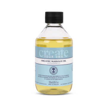 Create Your Own Organic Massage Oil 250ml (BBE 10/24)