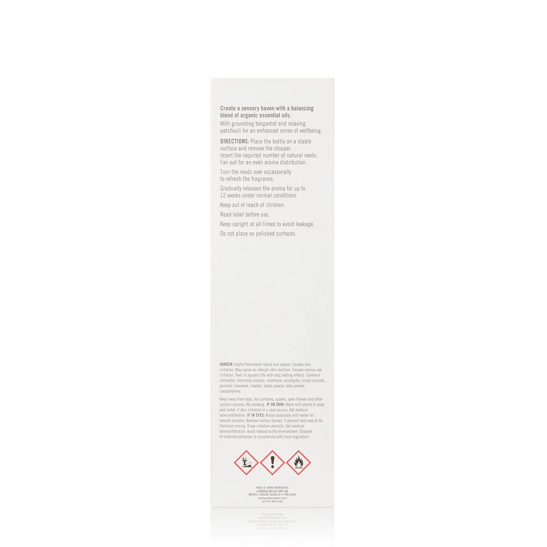 Organic Aromatherapy Reed Diffuser Balancing 200ml