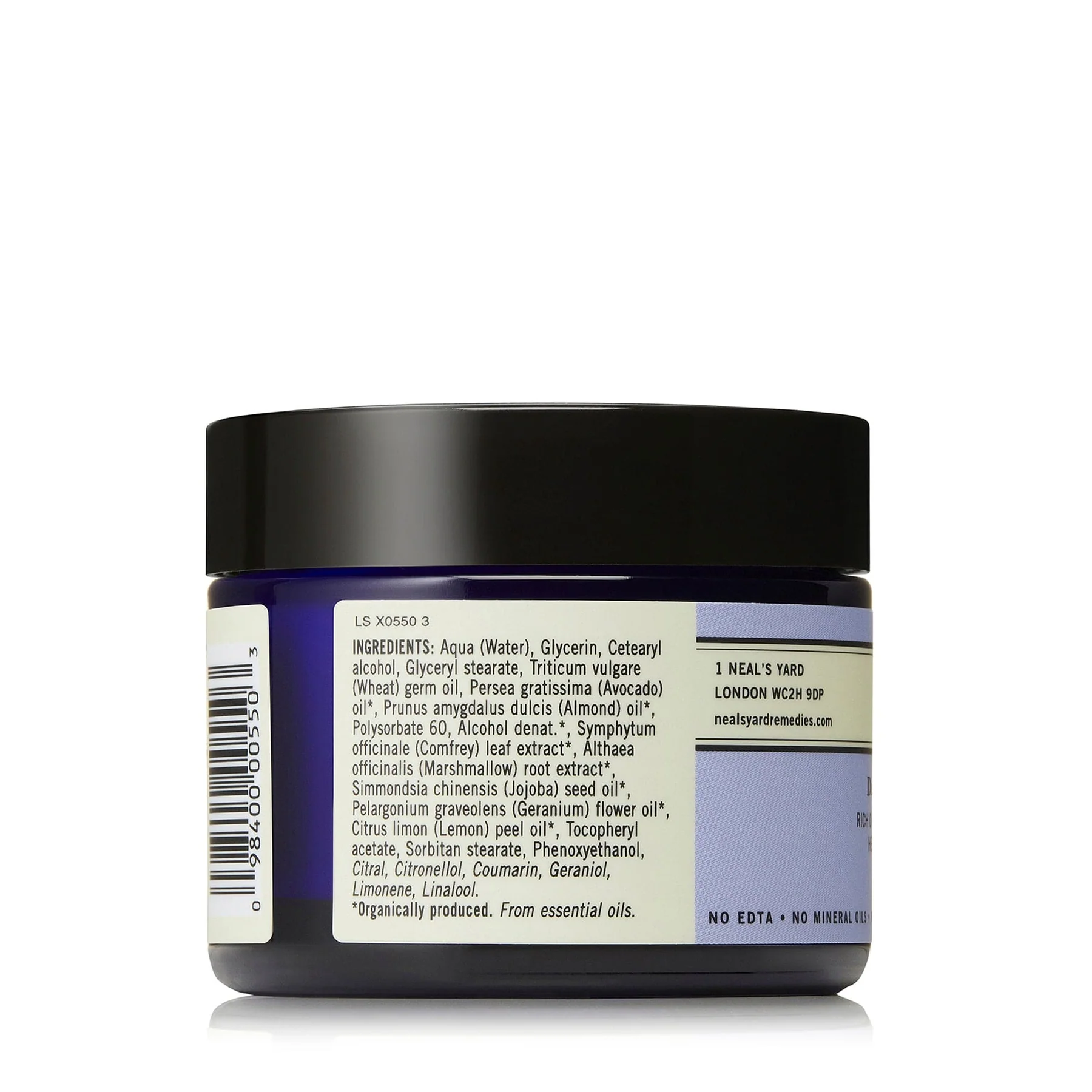 Vitamin E & Avocado Night Cream 50g Neal's Yard Remedies Singapore