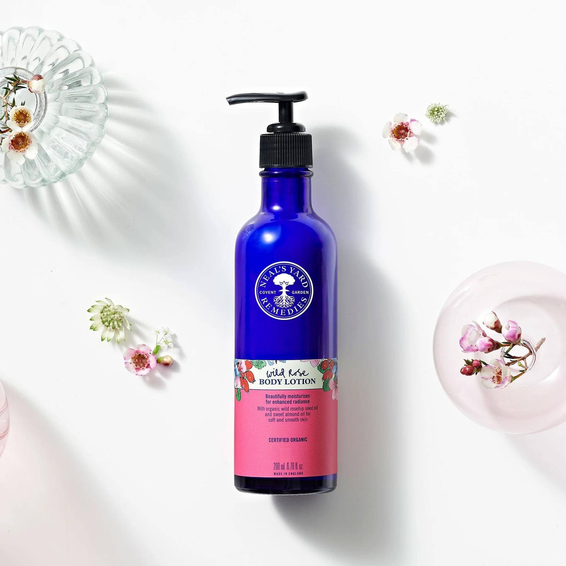 Wild Rose Body Lotion 200ml – Neal's Yard Remedies Singapore
