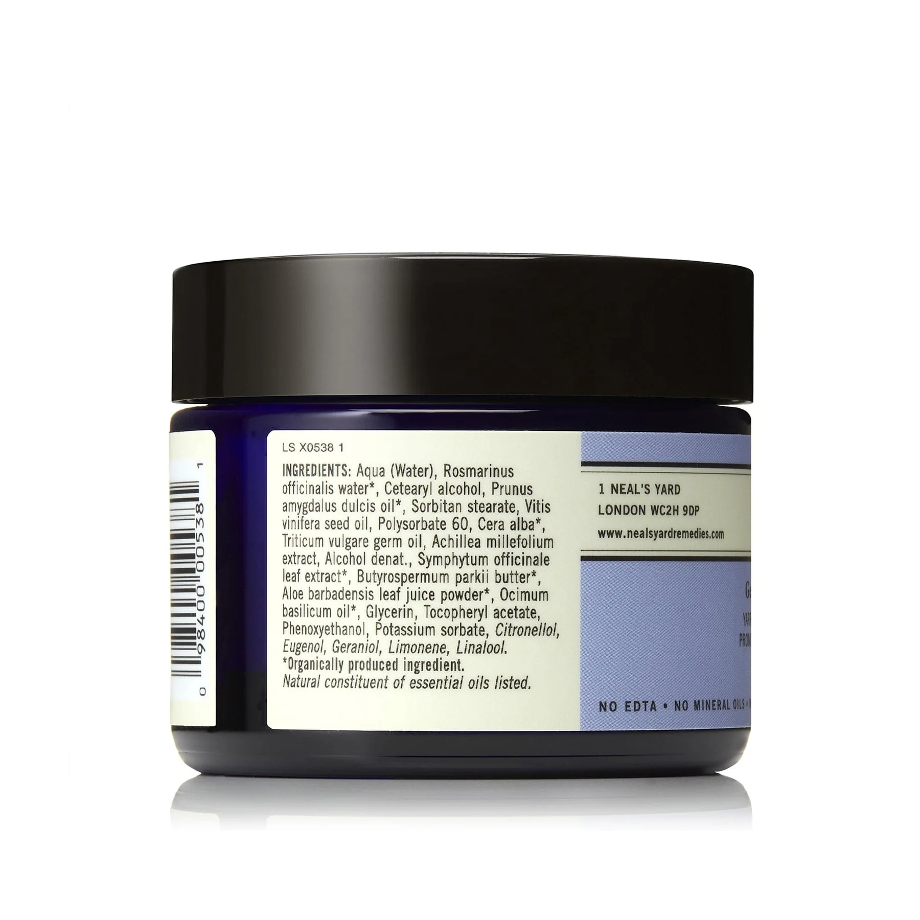 Yarrow & Comfrey Moisturiser 50g Neal's Yard Remedies Singapore