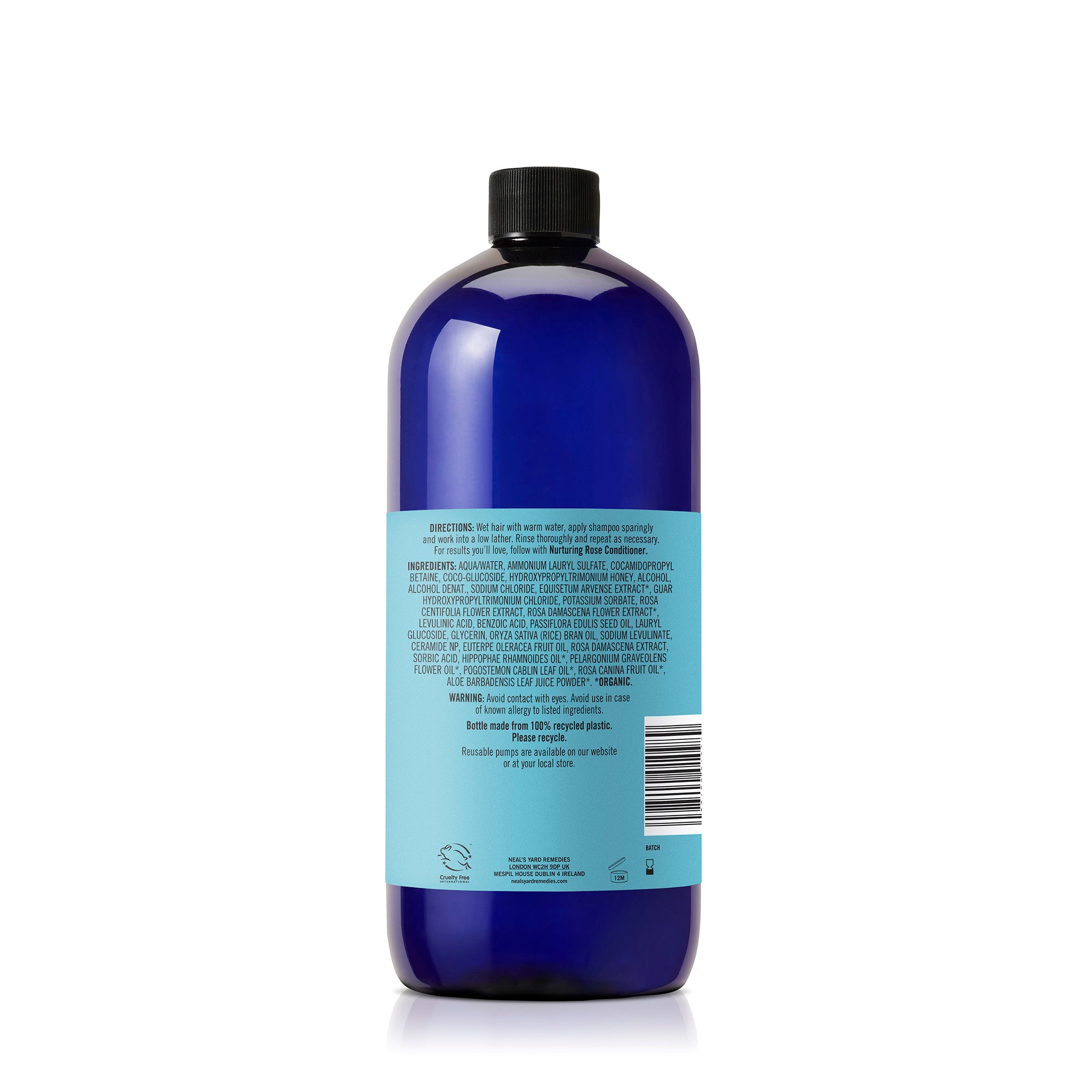 Nurturing Rose Shampoo 950ml Neal's Yard Remedies Singapore