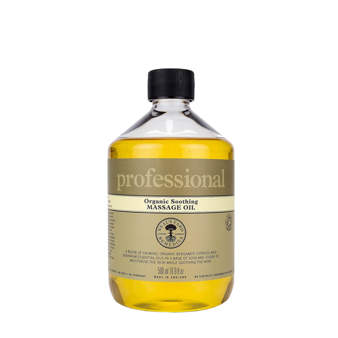 Professional Range Soothing Massage Oil 500ml
