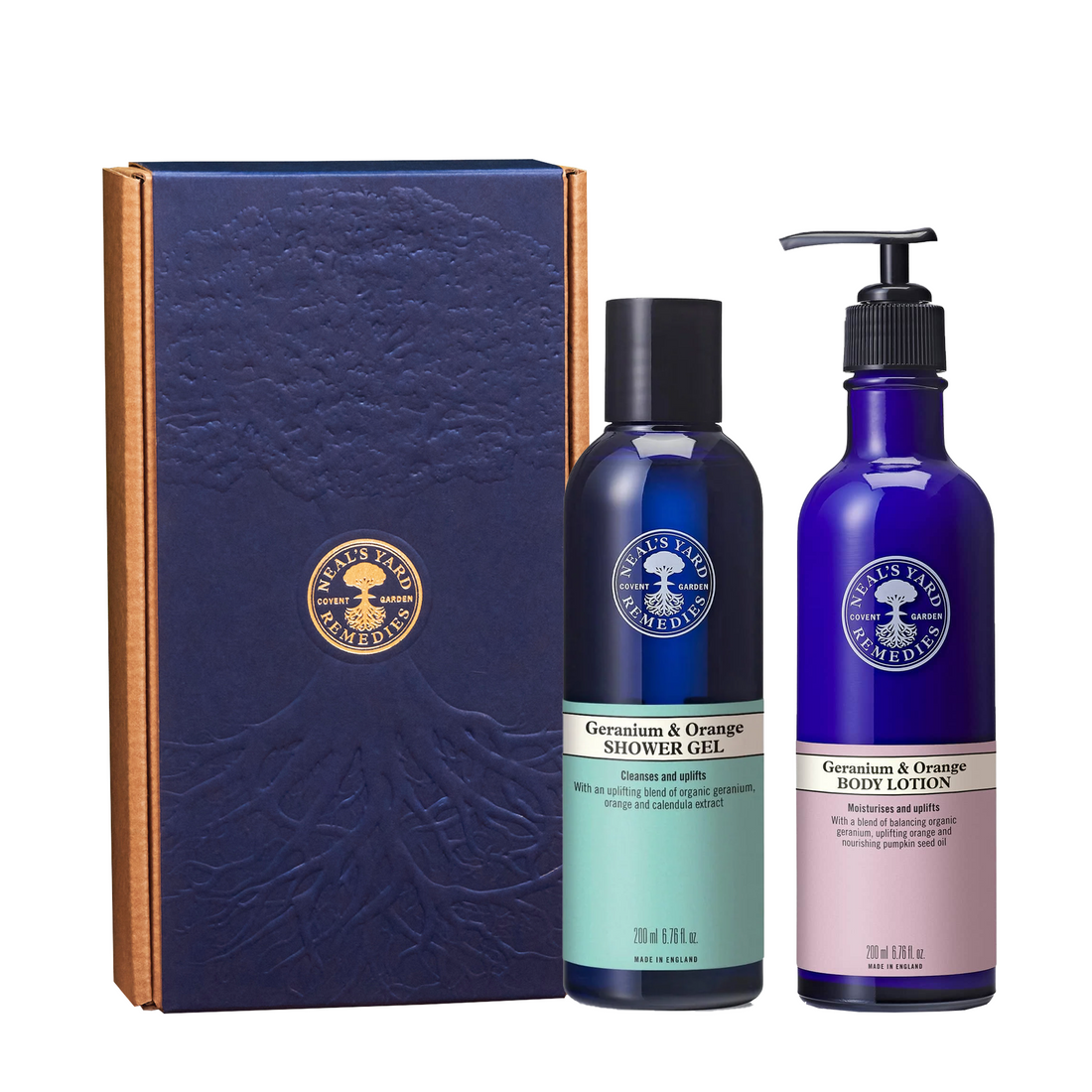 Geranium & Orange Bath & Body Duo
