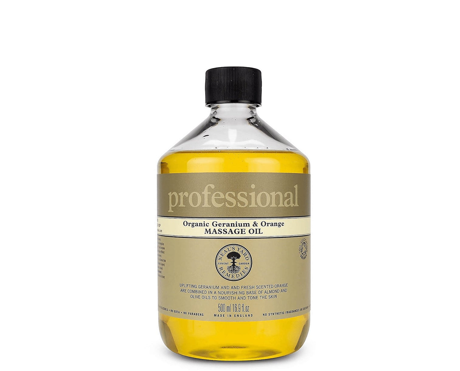 Professional Organic Geranium &amp; Orange Massage Oil