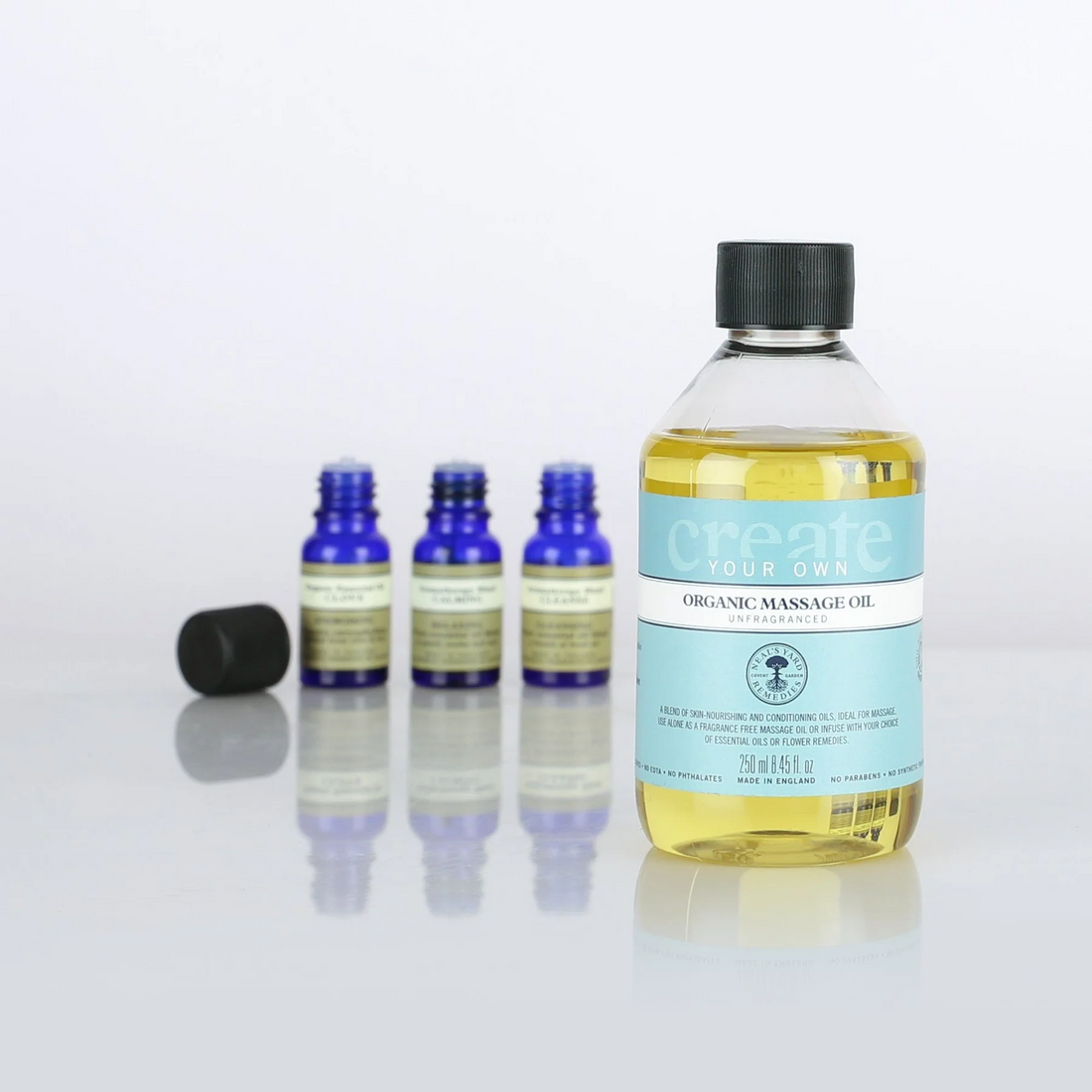 Create Your Own Organic Massage Oil 250ml