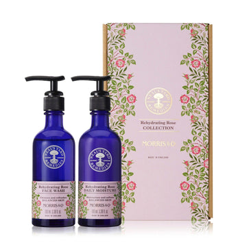 Morris & Co. X Rehydrating Rose Face Wash and Daily Moisture Gift Set 