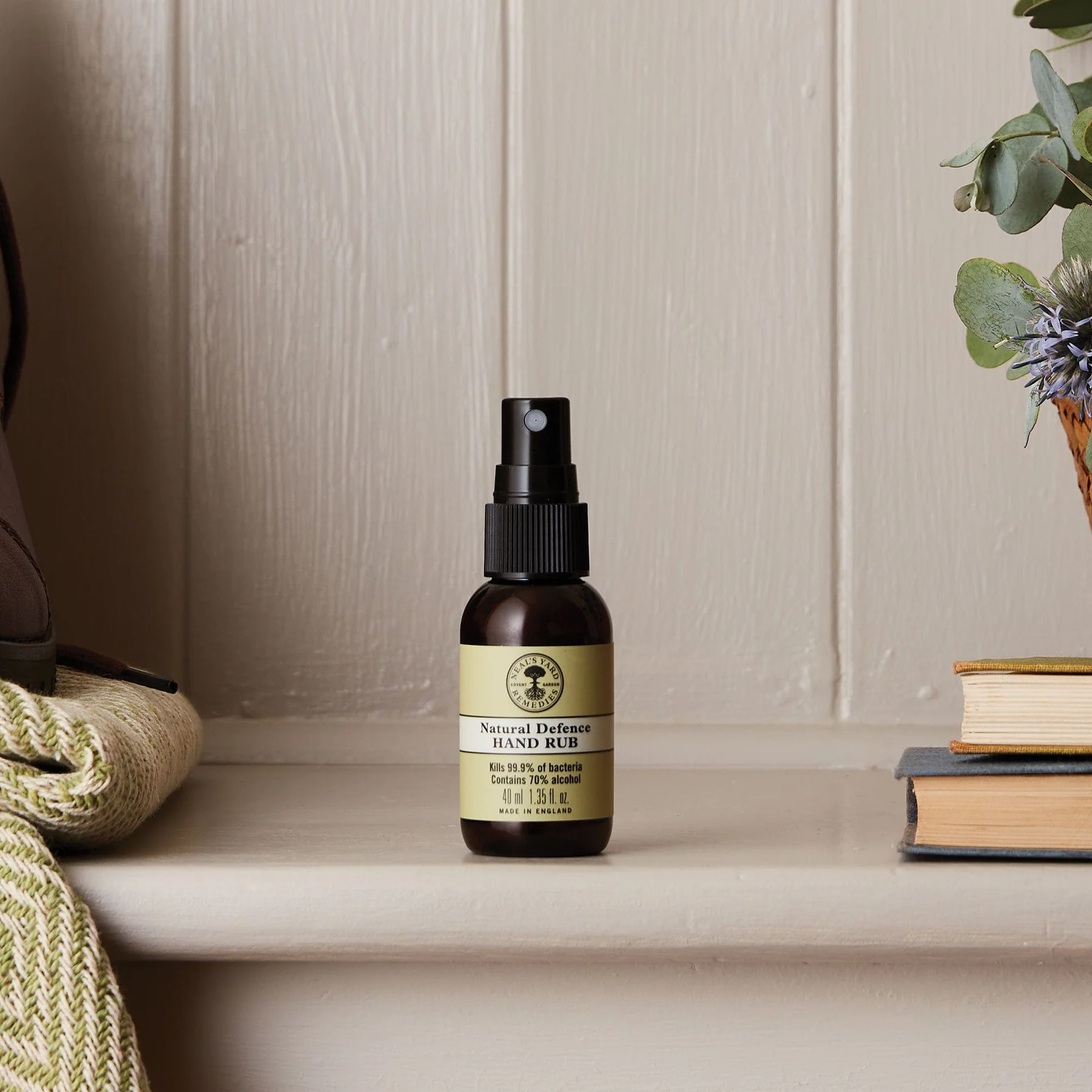Neal's Yard Remedies Natural Defence Hand Sanitiser – Vegan & Cruelty-Free Protection