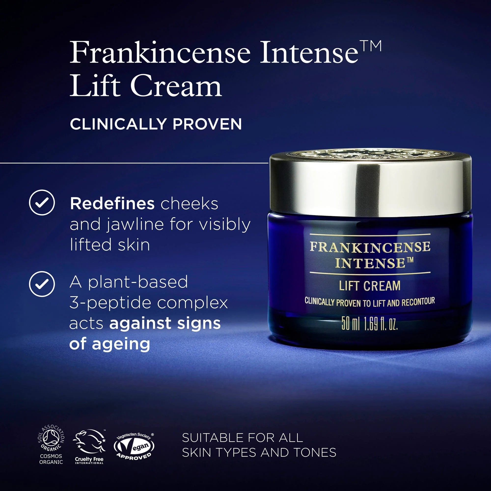 New & Improved Formula | Frankincense Intense™ Lift Cream 50ml New & Improved Formula | Frankincense Intense™ Lift Cream 50ml