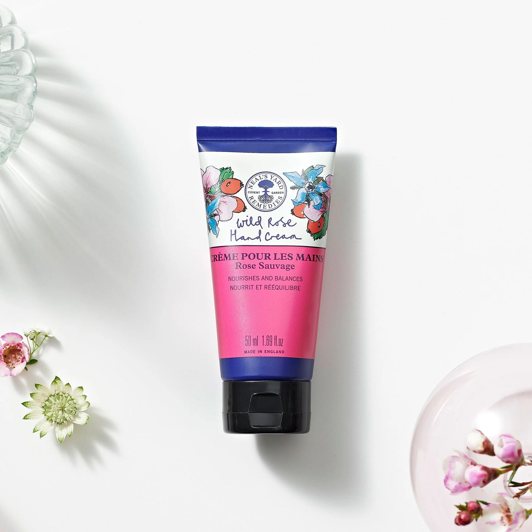 Wild Rose Hand Cream 50ml – Neal's Yard Remedies Singapore