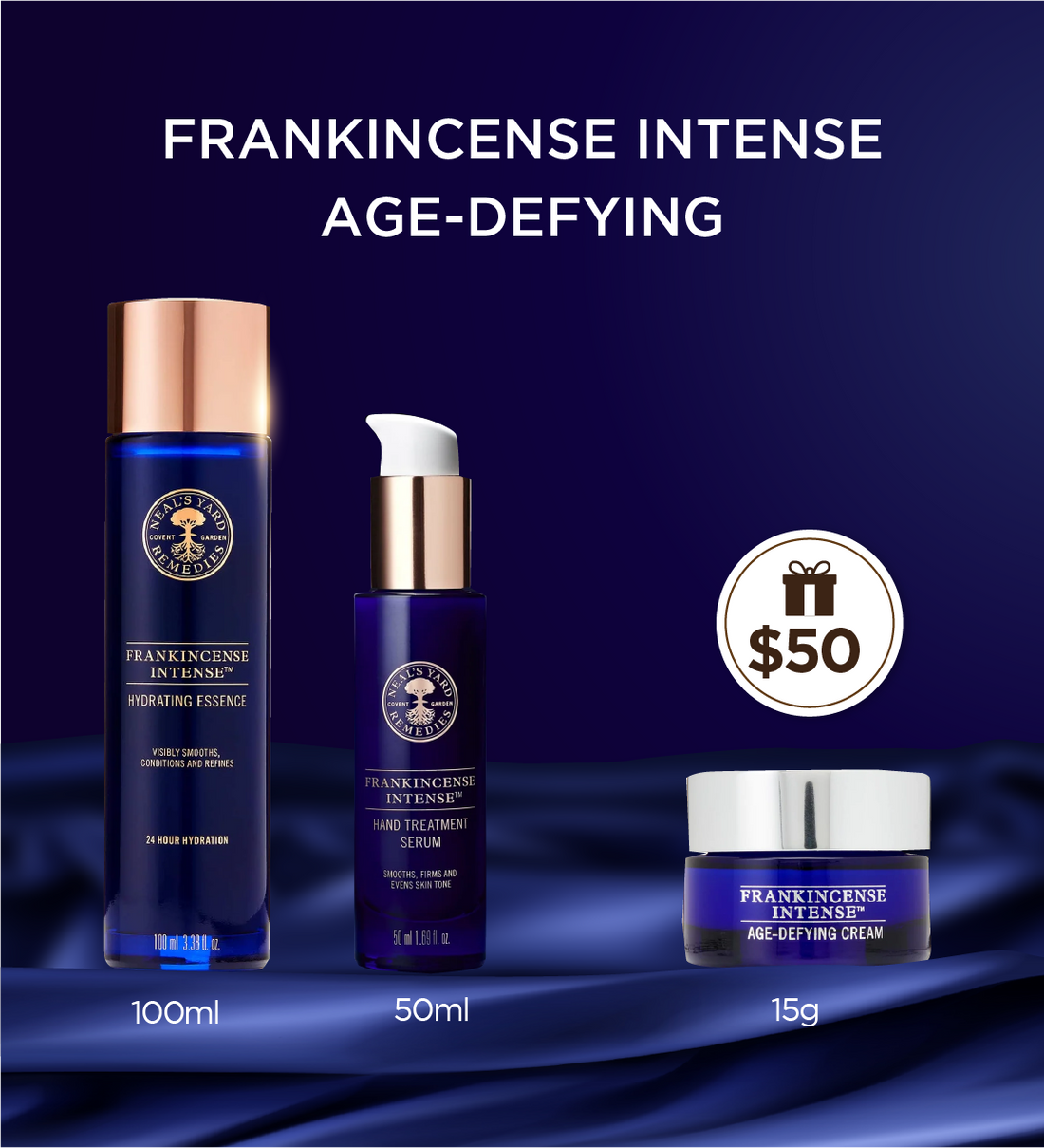 [9.9 Exclusive Set] Frankincense Intense Age-Defying Perfect Duo