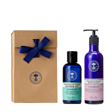 Geranium & Orange Bath & Body Duo